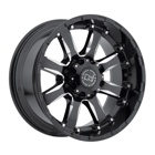  Sierra Gloss Black With Milled Spokes